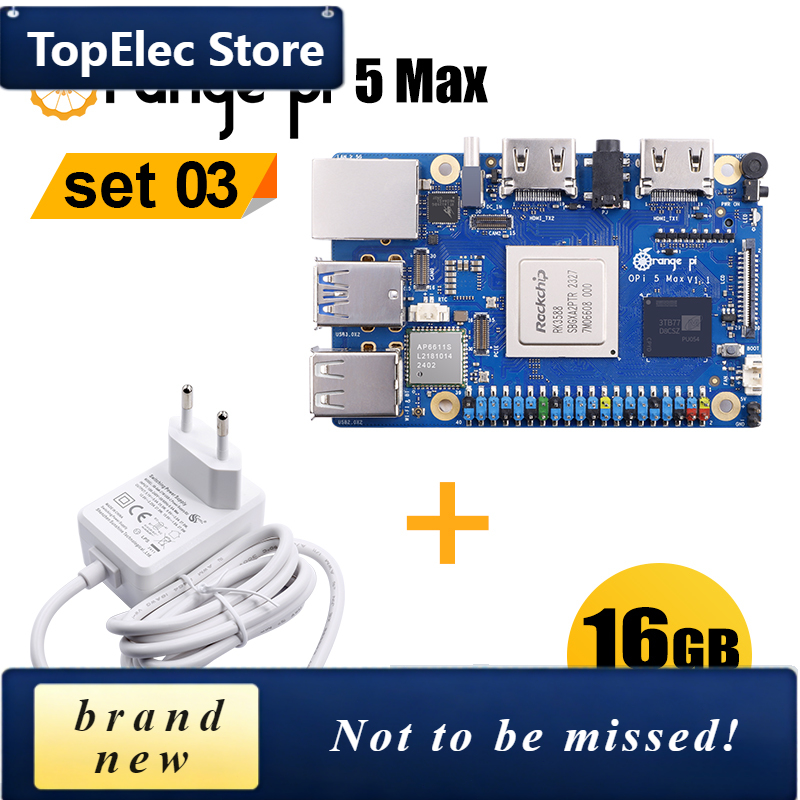 Orange Pi 5 Max Rk3588 - Плата разработки TopElec OrangePi 5 Max
