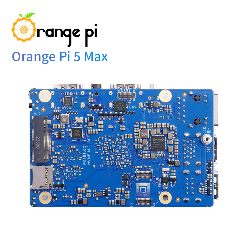 Плата для разработки TopElec O – обзор и цена Orange Pi 5 Max Rk3588